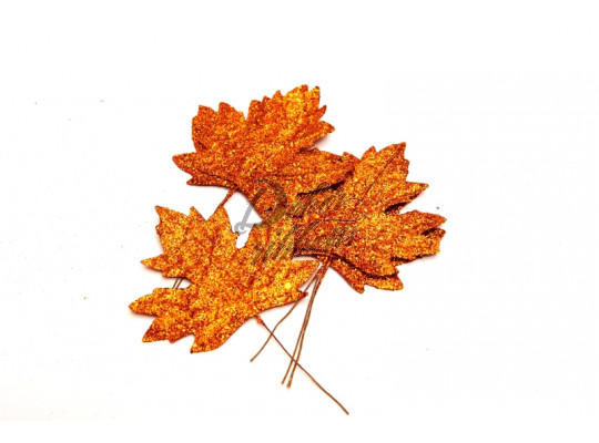 Javorový list lesklý, 16 cm