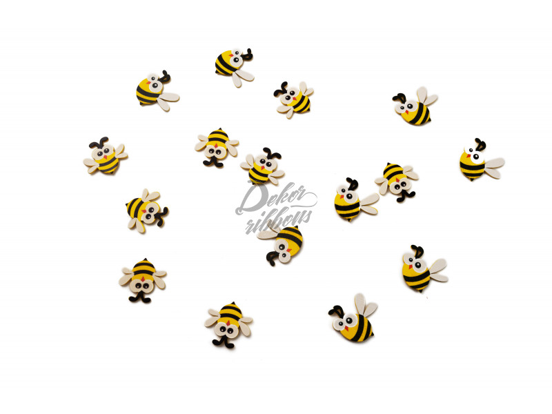 Včelky, nálepovací, 16 ks