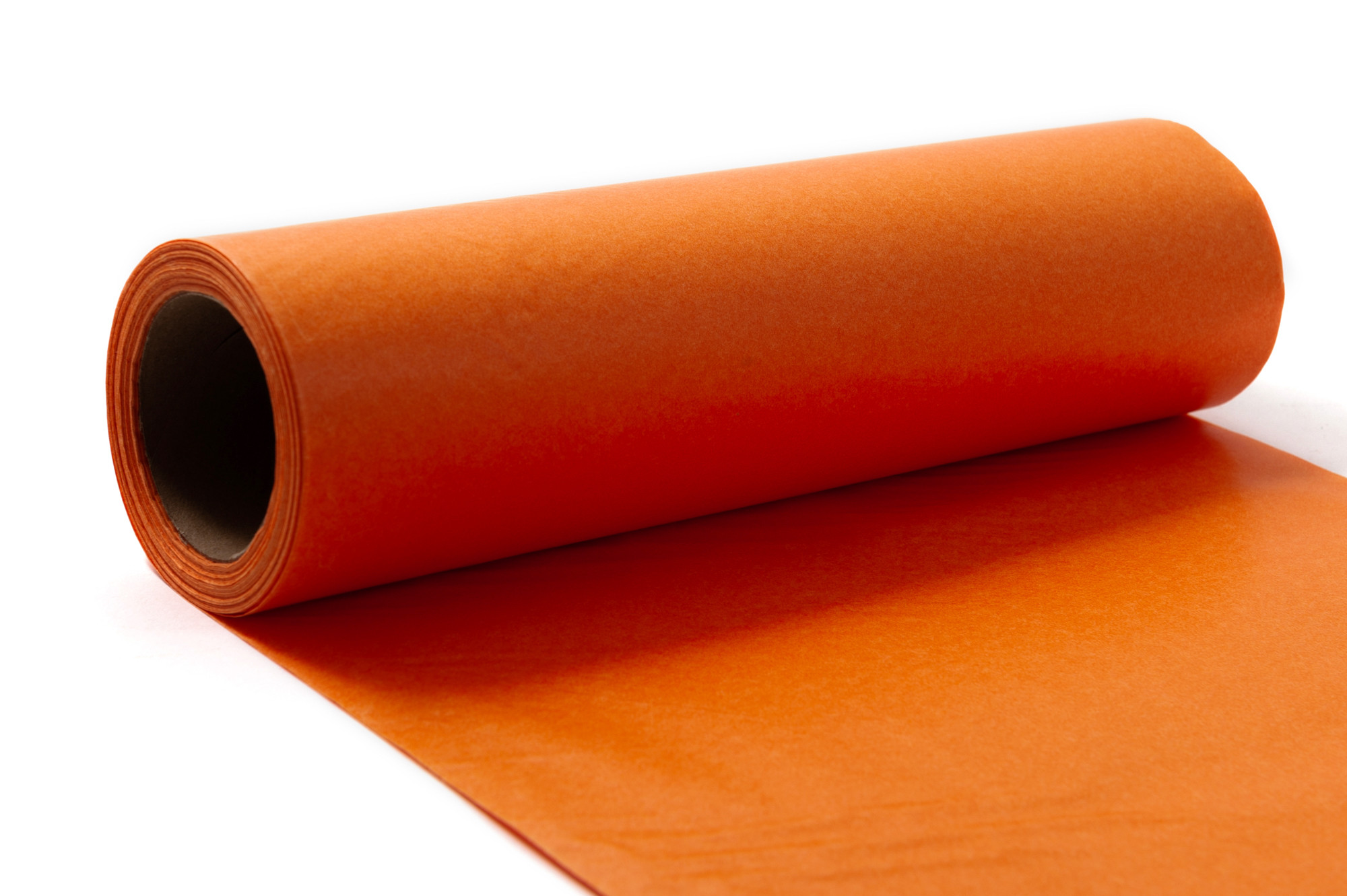 Hedvábný papír 20 cm - oranžový