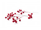 Větvička s červenými bobulemi, 4 ks