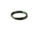 Alu drát -  RING 2 mm - tmavě zelená