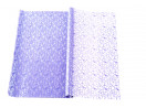 Celofán s potiskem, archy 50 x 70 cm - fialová