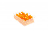 Perličky 10 mm - oranžová